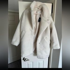 Abercrombie & Fitch oversized teddy coat
